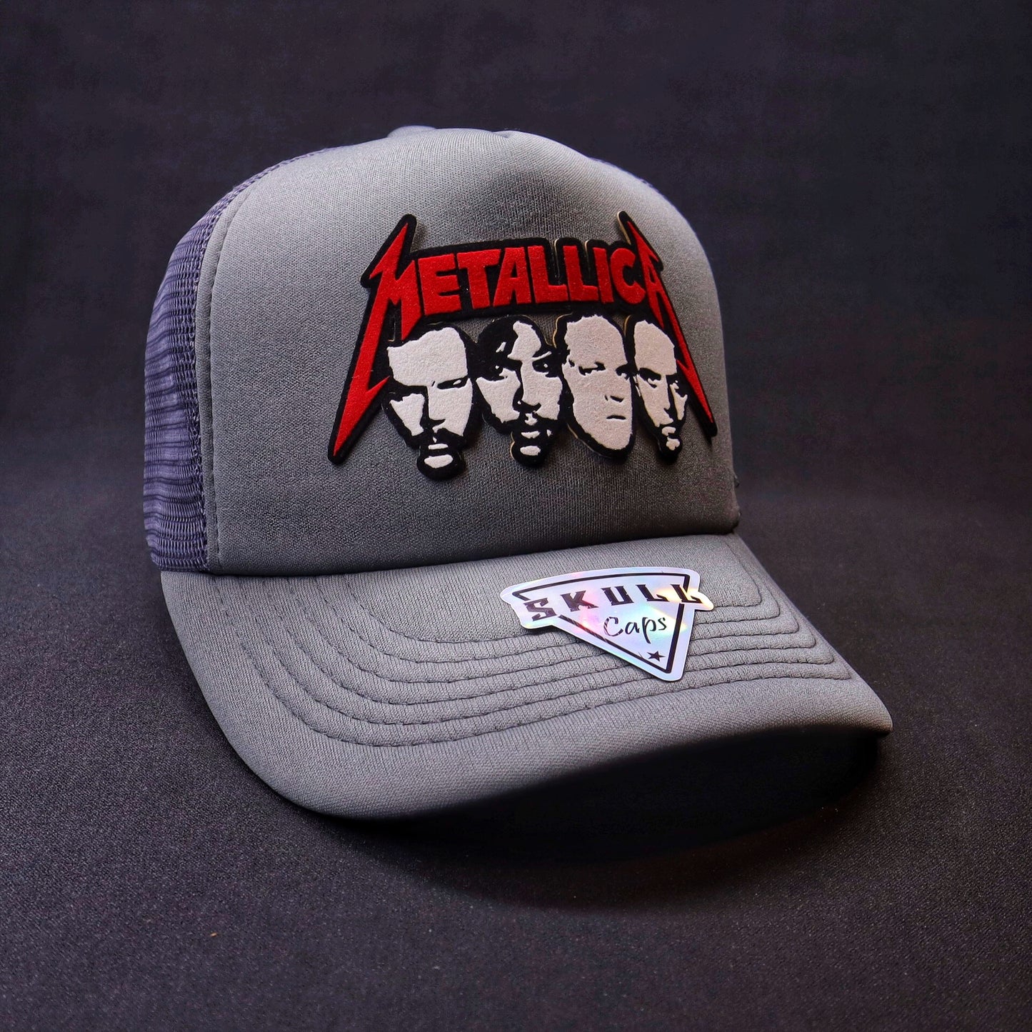 Pack Jockey Metallica Gris + Lente Vulcano Black Polarizado