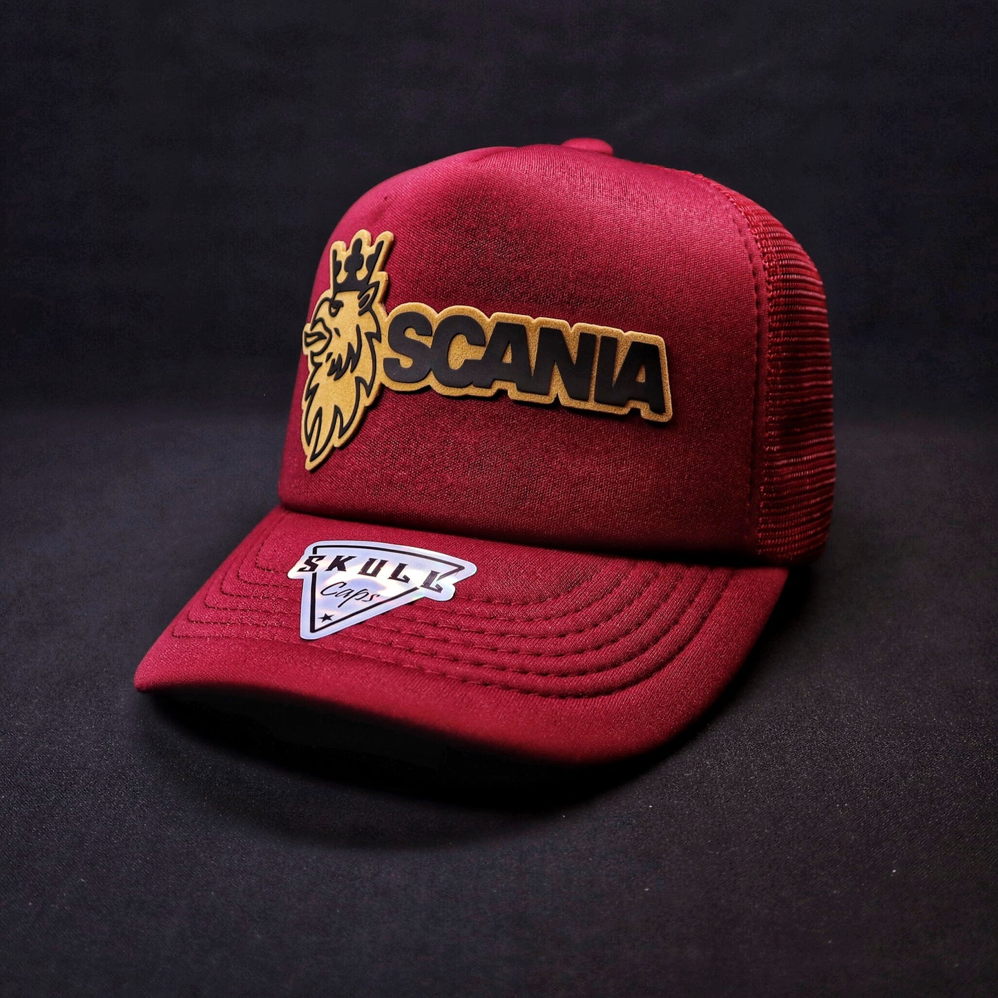 Pack Jockey Scania Burdeo + Lente Focalor Black Polarizado