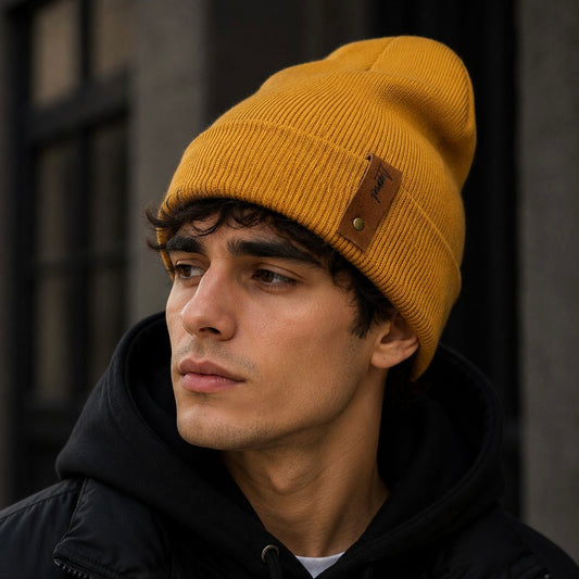 Gorro Invierno | Azrael Morrigan Mostaza