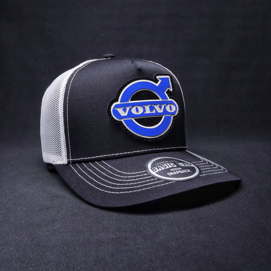 Pack | Jockey Volvo Negro-Blanco + 2 Gorritos de Invierno