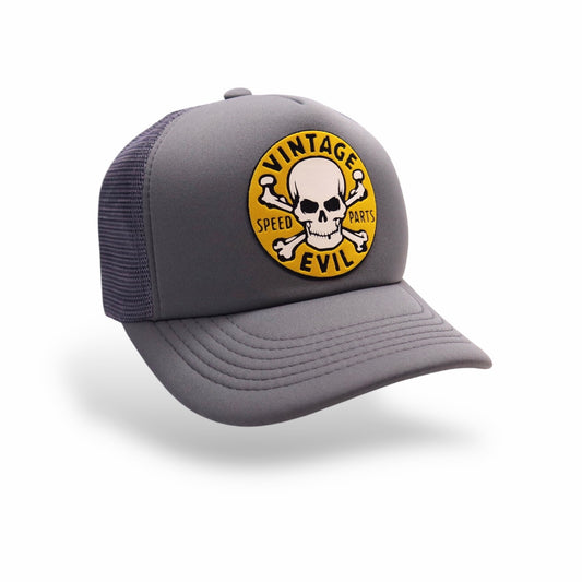 Pack Jockey Vintage Evil Gris + Lente F413 Black