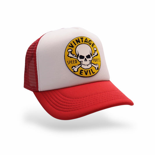 Jockey Vintage Evil Rojo-Blanco