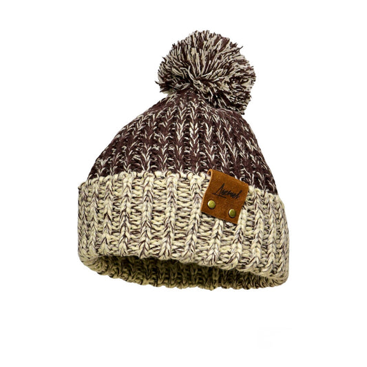 Gorro de Invierno Saturno Café-Beige