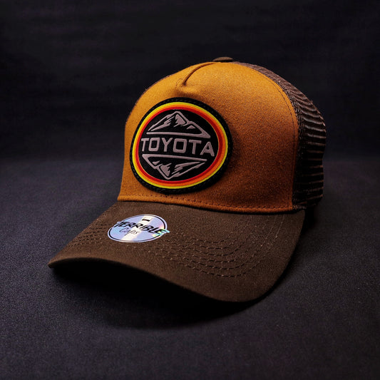 Pack Jockey Toyota Café + Gorro Invierno Gris Oscuro Jaspeado