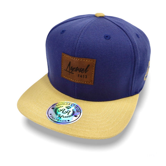 Pack Snapback Azrael Azul-Amarillo + Lente F413 Black
