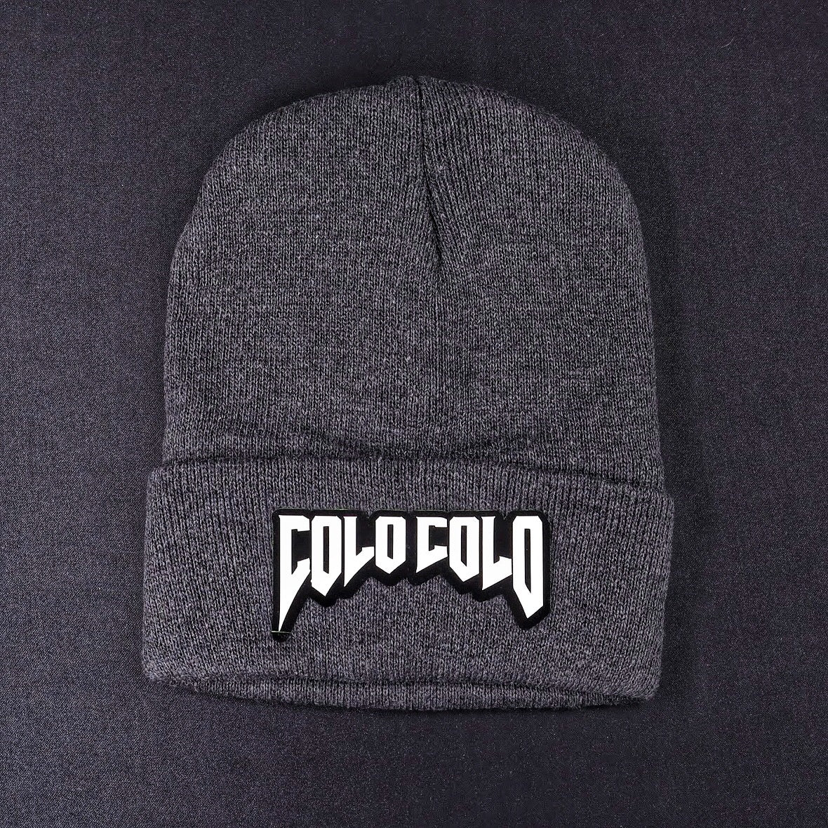 Gorro de Invierno Colo-Colo Gris