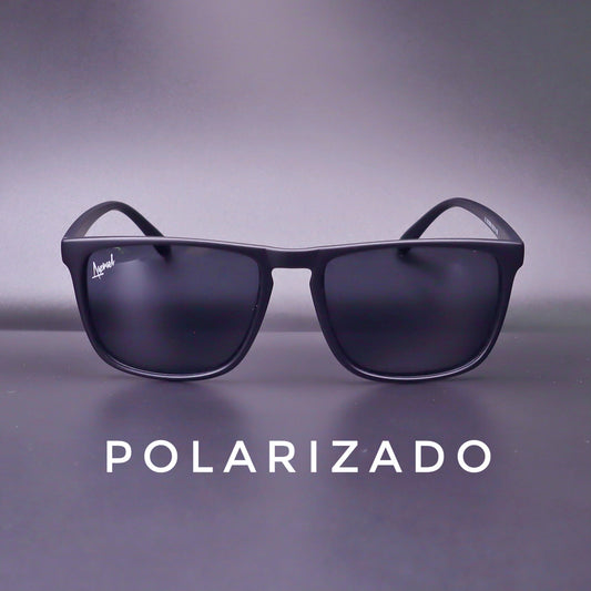 Pack Lente Polarizado + Gorro Invierno Gris Oscuro