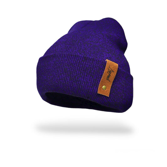 Pack | 3 Gorros De Invierno Gris Oscuro - Azul y Verde Jaspeado