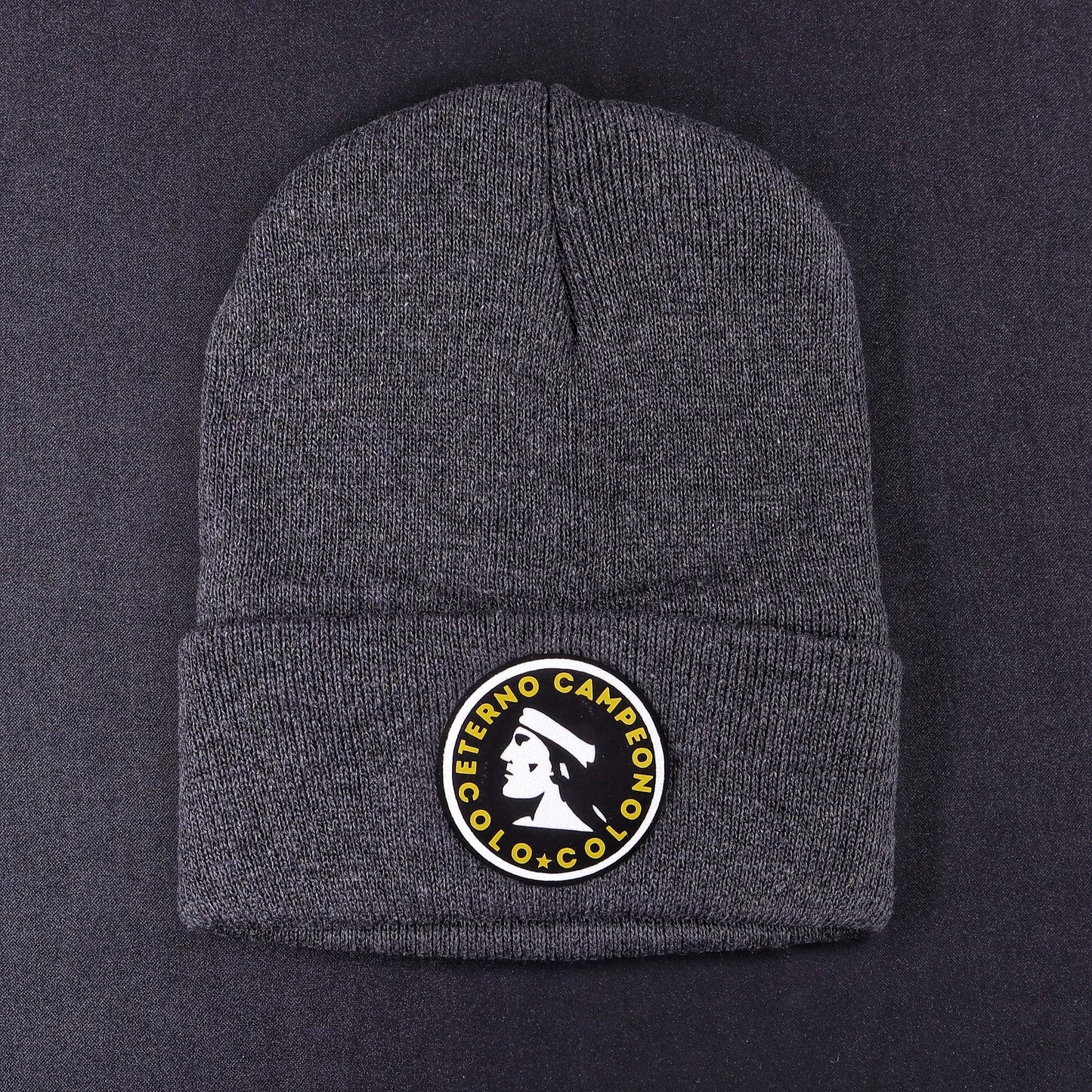 Gorro de Invierno Colo-Colo Eterno Campeón Gris
