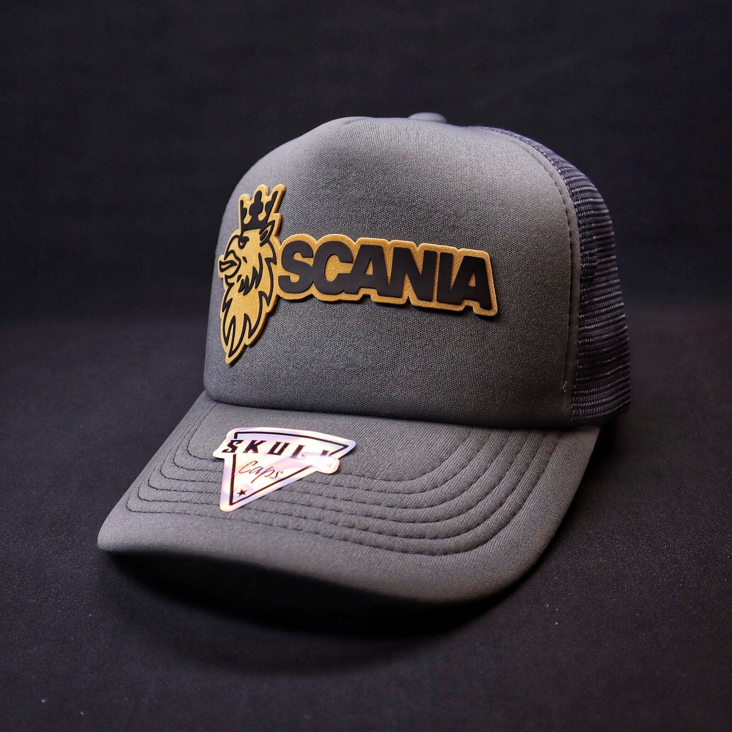 Pack Jockey Scania Gris + Lente Focalor Black Polarizado