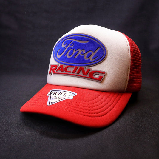 Jockey Ford Racing Blanco-Rojo