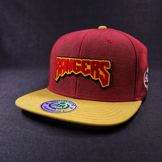 Snapback Rangers Burdeo-Amarillo