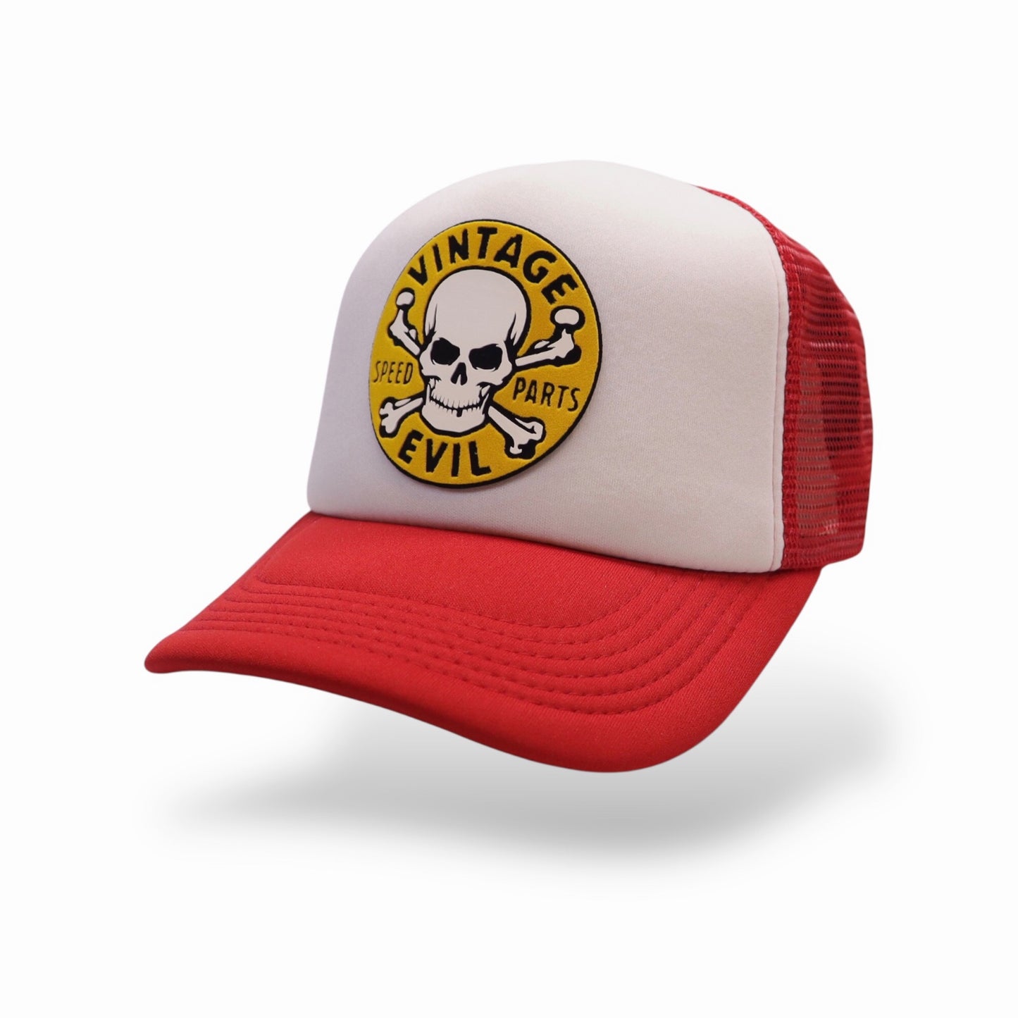 Jockey Vintage Evil Rojo-Blanco