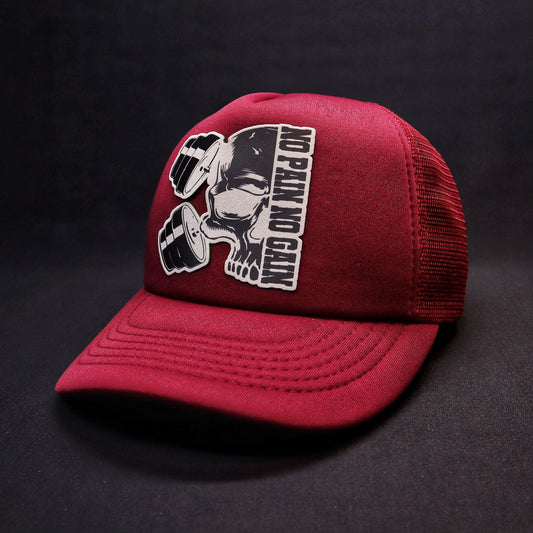 Pack Jockey No Pain No Gain Burdeo + Lente Furias Black Polarizado