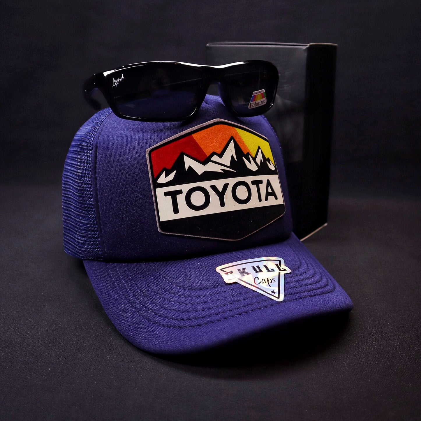 Pack Jockey Toyota Azul + Lente Focalor Black Polarizado