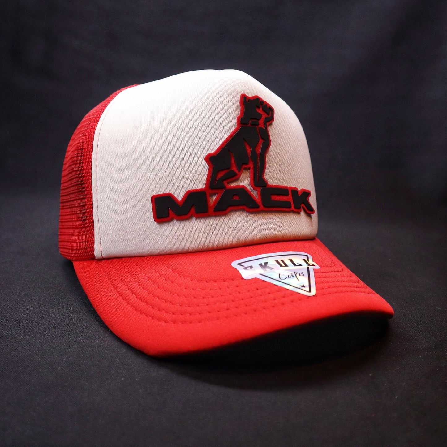 Jockey Mack Blanco-Rojo