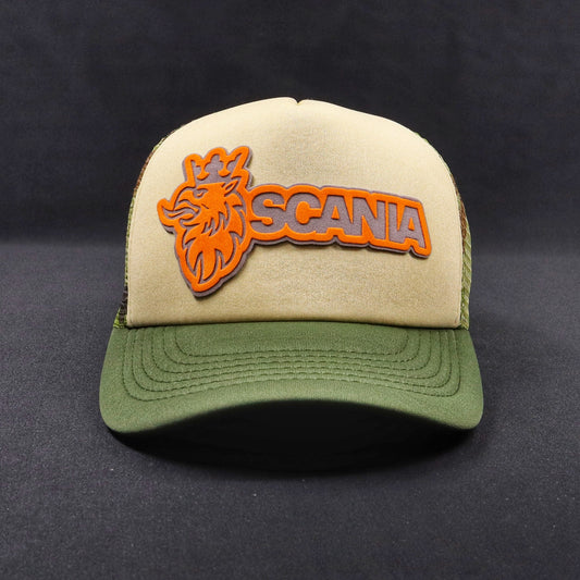 Pack Jockey Scania Beige-Verde-Camuflaje + Lente Furias Green Polarizado