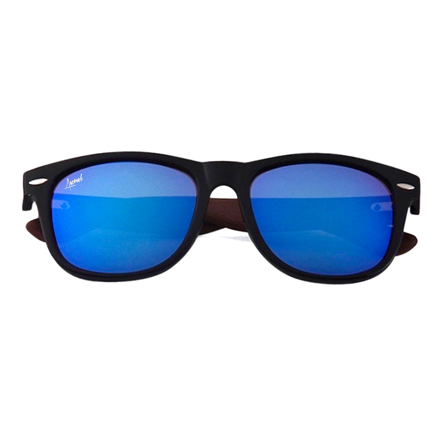 Pack Lente Wayfarer Blue + Gorro Invierno Mostaza