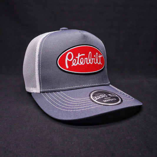 Pack | Jockey Peterbilt Gris-Blanco + 2 Gorritos de Invierno