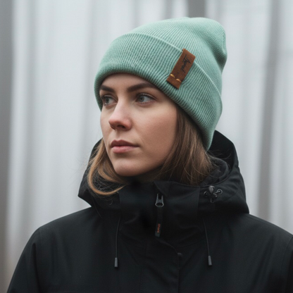 Gorro de Invierno Morrigan Verde Agua