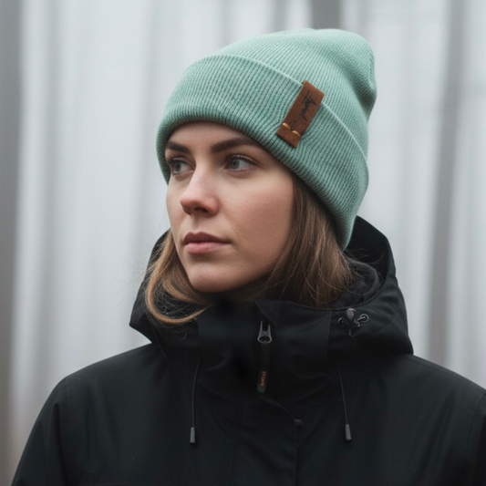Gorro de Invierno Morrigan Verde Agua