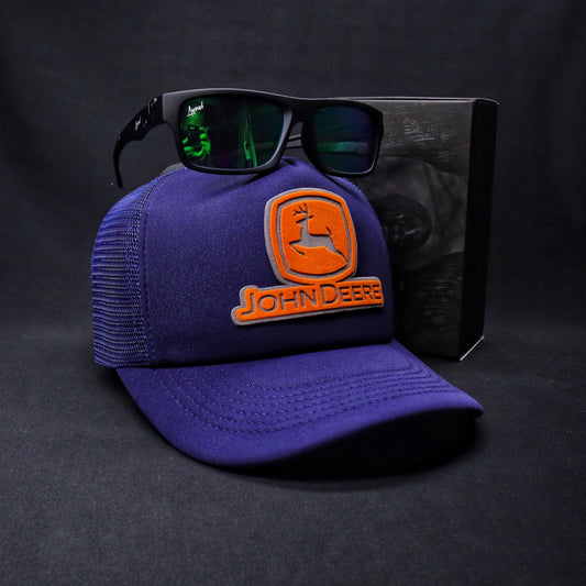 Pack Jockey Azul + Lente Furias Green Polarizado