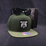 Pack Snapback Verde 2 Tonos + Lente Belial Polarizado