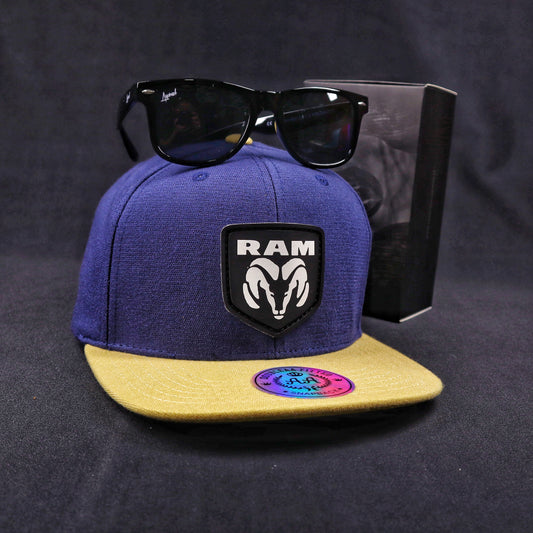 Pack Snapback Ram + Lente Wayfarer Black Polarizado