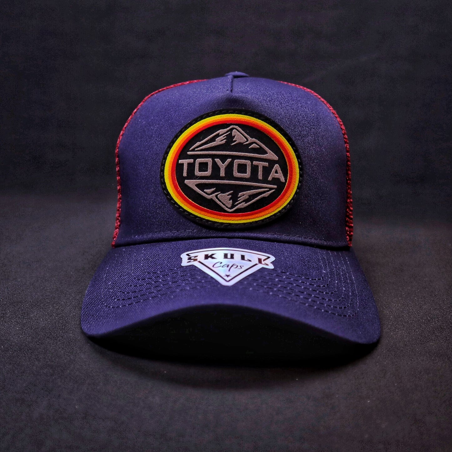 Pack Jockey Toyota Azul-Burdeo + Lente Furias Black Polarizado