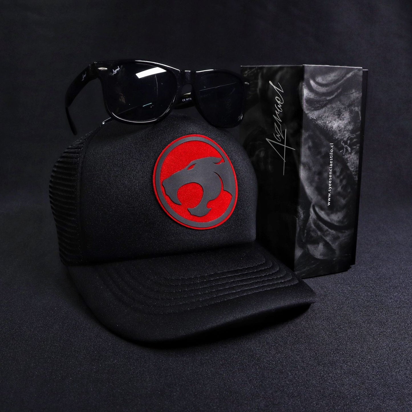 Pack | Jockey Thundercats Negro + Lente Wayfarer Polarizado + Bandana de Regalo