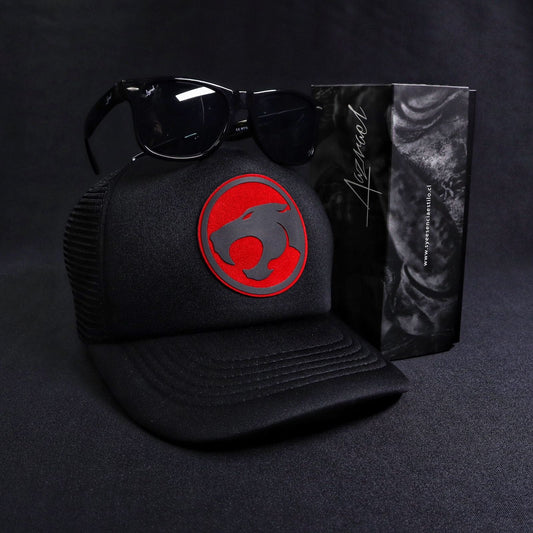 Pack | Jockey Thundercats Negro + Lente Wayfarer Polarizado + Bandana de Regalo