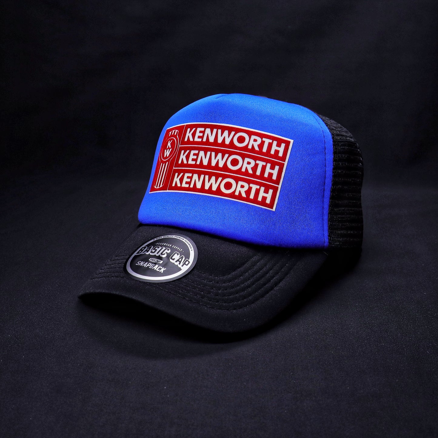 Pack | Jockey Kenworth Azul-Negro + Lente F413 Holbrook Black