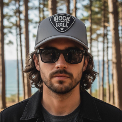 Pack Jockey Rock And Roll Gris + Lente F413 Black