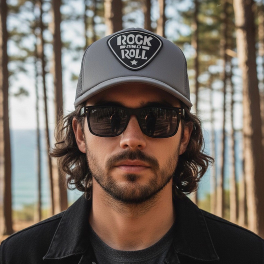 Pack Jockey Rock And Roll Gris + Lente F413 Black