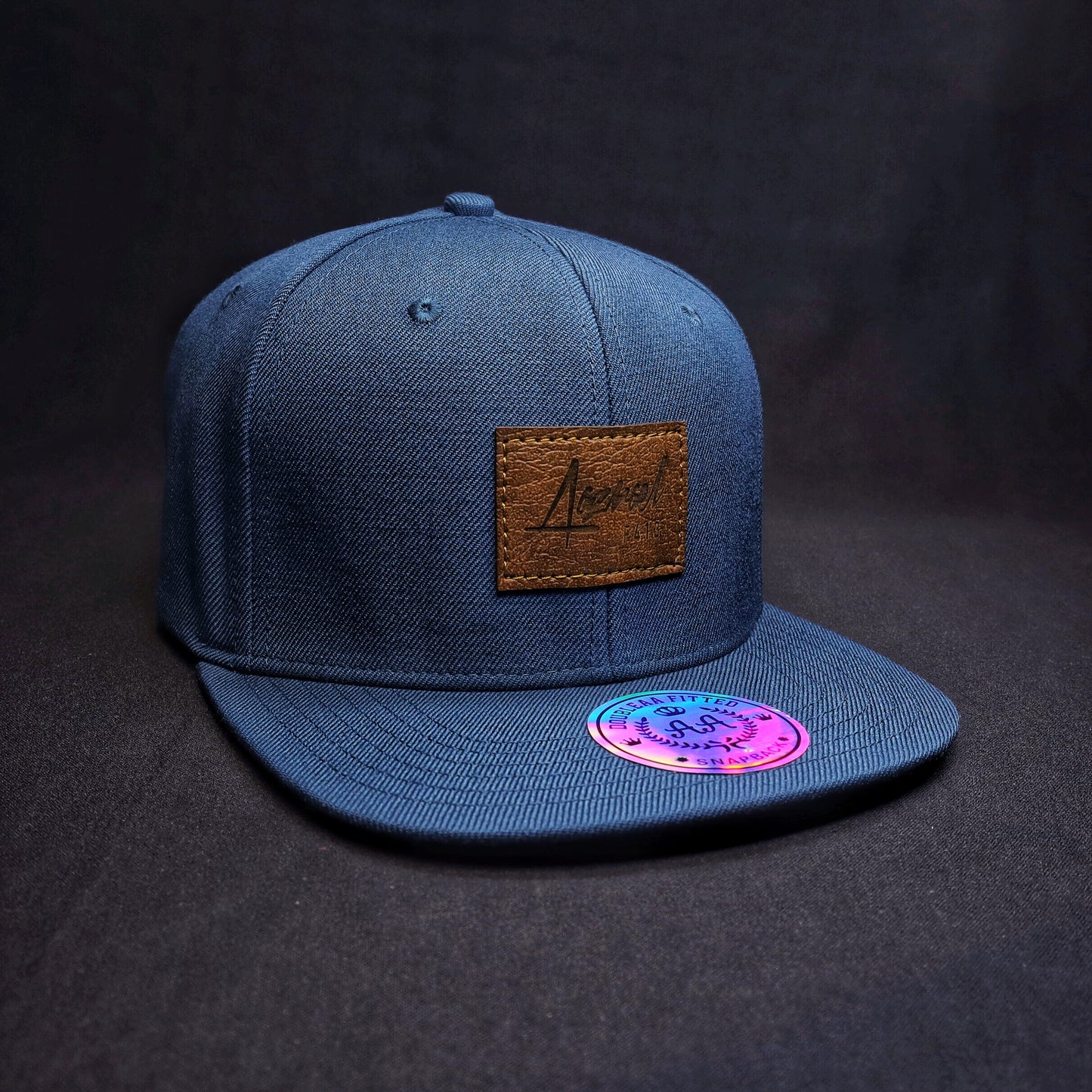 Pack Snapback Azul Piedra + Lente de Sol Bambú