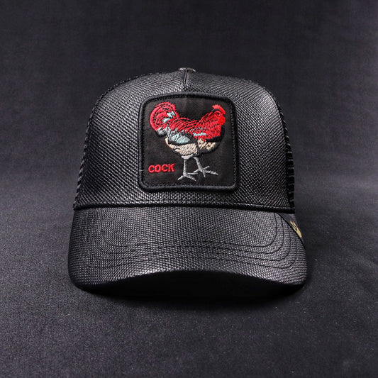 Pack Jockey Cock Negro Textura Cuero + Lente Wayfarer Black Polarizado