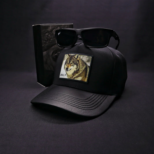 Pack | Jockey Wolf Negro + Lente Furias Black Polarizado