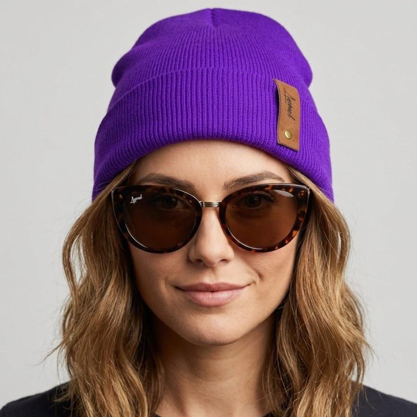 Pack | Lente Norna Print + Beanie Morrigan Púrpura