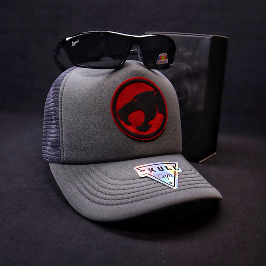Pack | Jockey Thundercat Gris + Lente Jupiter Black Polarizado