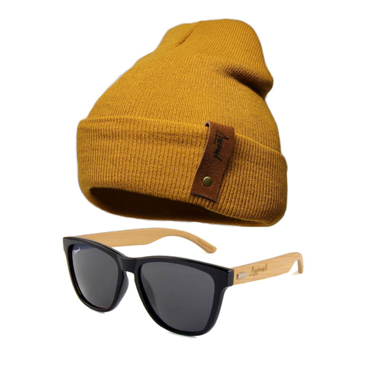 Pack Lente Vikernes Bambú + Gorro Invierno Mostaza