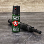 Pack Gas Nato 60ml + Bastón Retráctil Acero