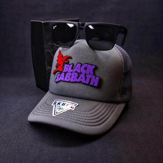 Pack Jockey Black Sabbath Gris + Lente Black Panther Polarizado