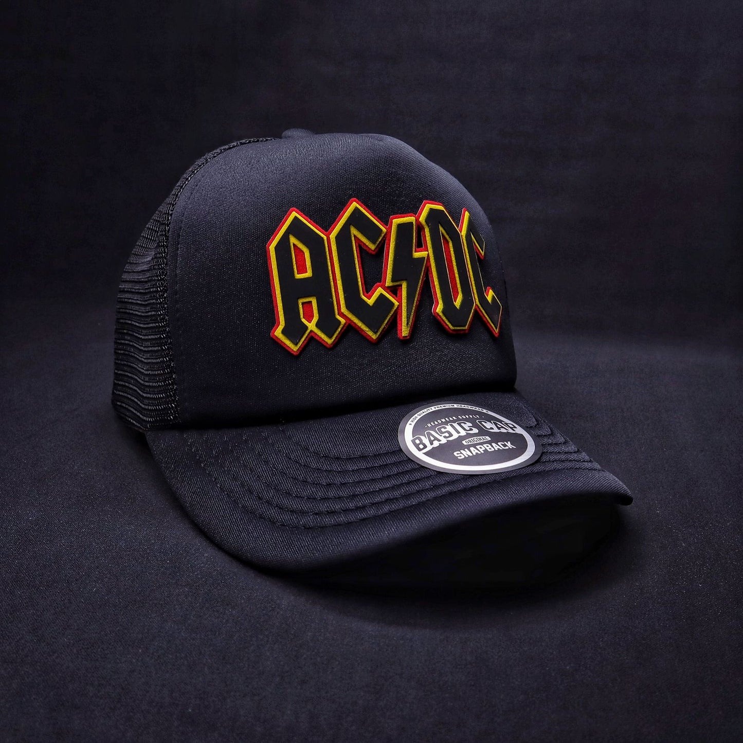 Pack | Jockey Ac/Dc Negro + Lente Furias Black Polarizado + Bandana