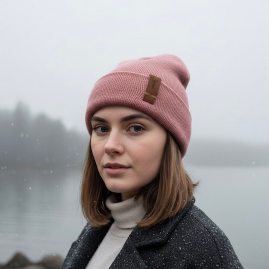Gorro de Invierno Morrigan Palo Rosa