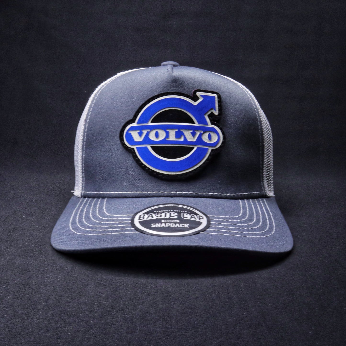 Pack Jockey Volvo Gris Claro - Blanco + Lente Furias Black Polarizado