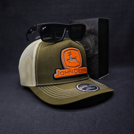 Pack Jockey Verde Musgo-Beige  + Lente Furias Black Polarizado