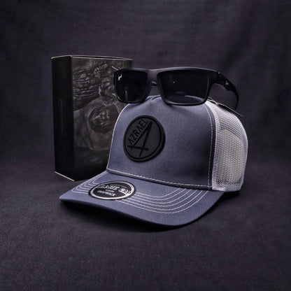 Pack Jockey Azrael Gris Claro-Blanco + Lente Furias Black Polarizado