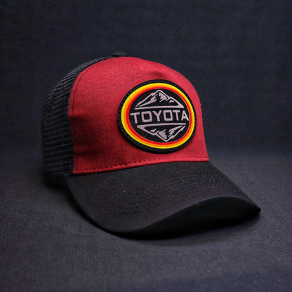 Pack Jockey Toyota Burdeo-Negro + Lente Furias Black Polarizado