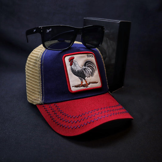 Pack Jockey Goorin Cock + Lente F413 Black