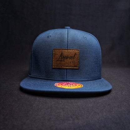 Pack Snapback Azul Piedra + Lente de Sol Bambú